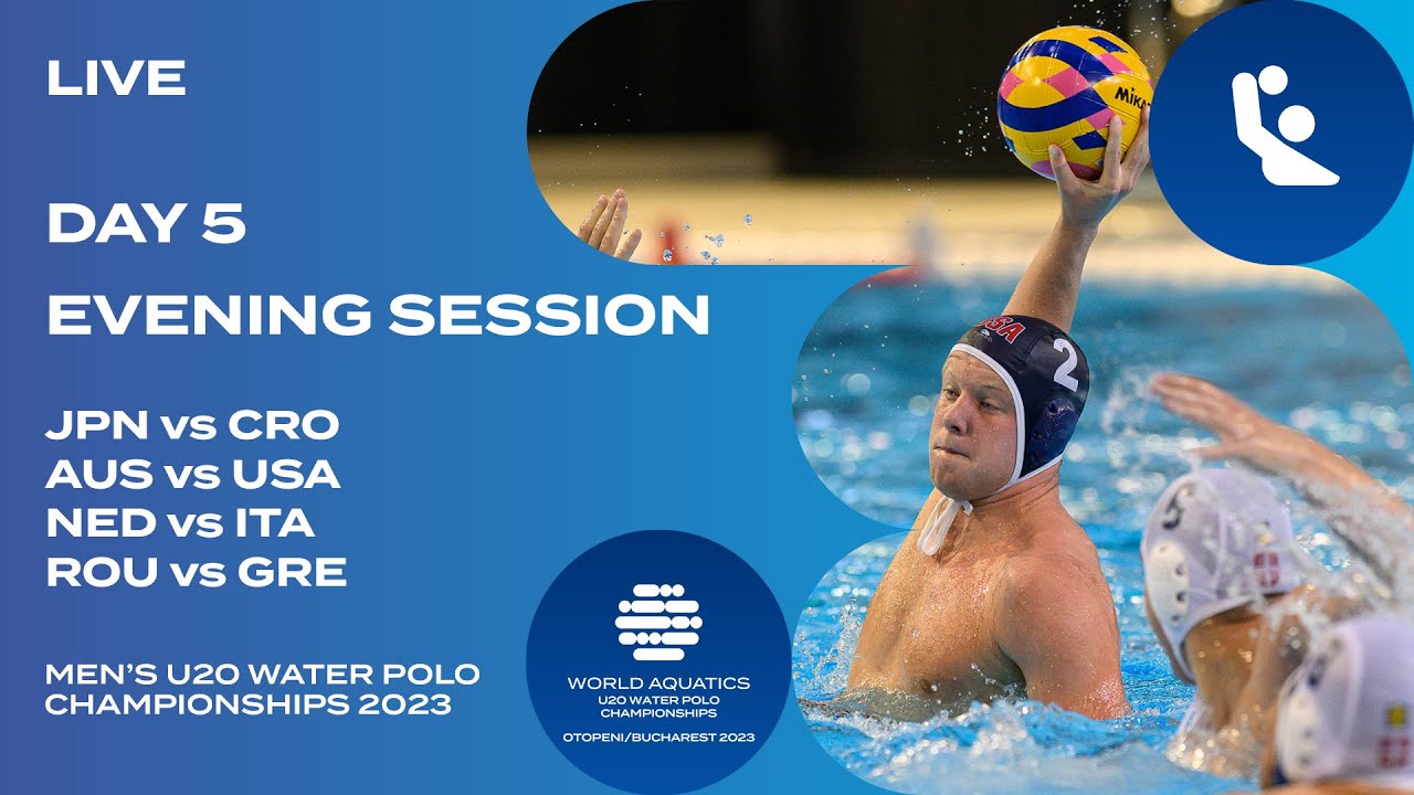 Day 5 | Evening Session | World Aquatics Men’s U20 Water Polo Championships 2023