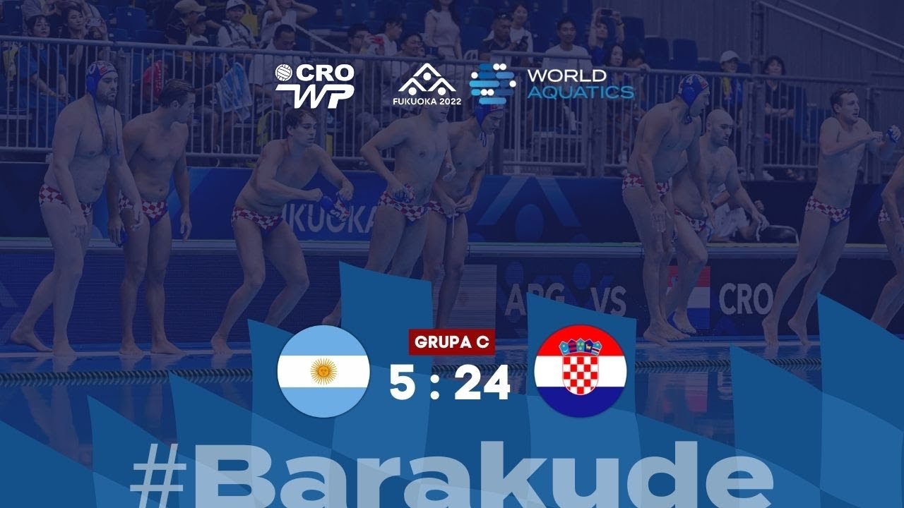 Osvrt na utakmicu Argentina - Hrvatska (5:24), SP Fukuoka 2023.
