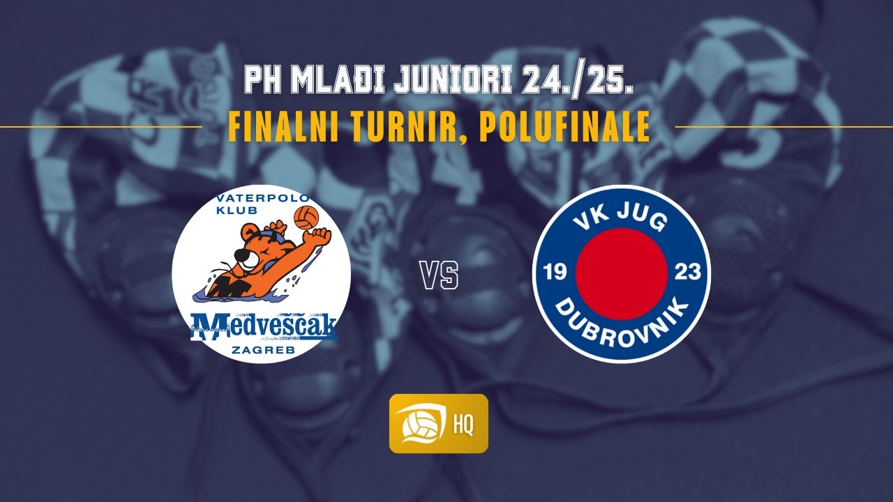 Medveščak - Jug Adriatic osiguranje, PH mlađi juniori 24./25., polufinale