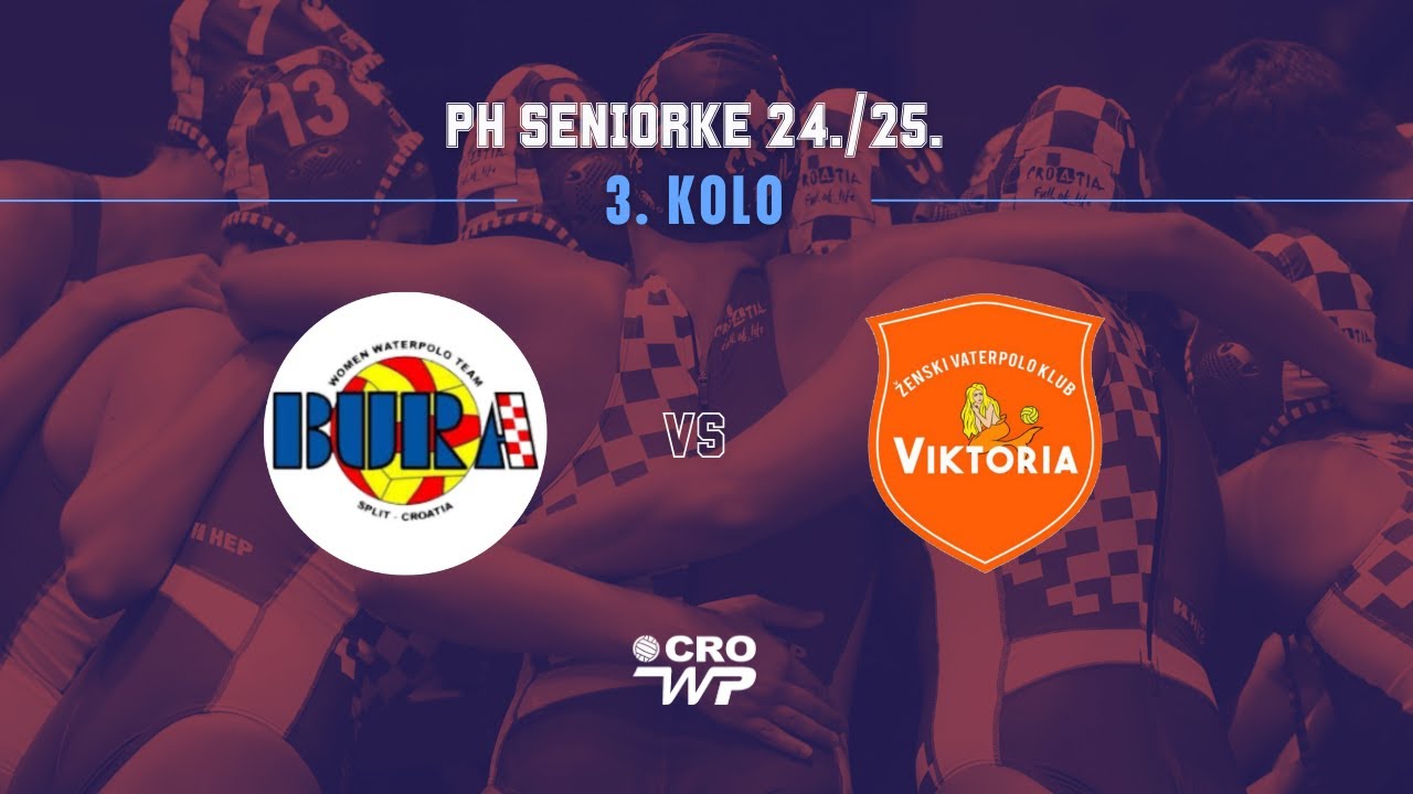 Bura - Viktoria, PH seniorke 24./25., 3. kolo