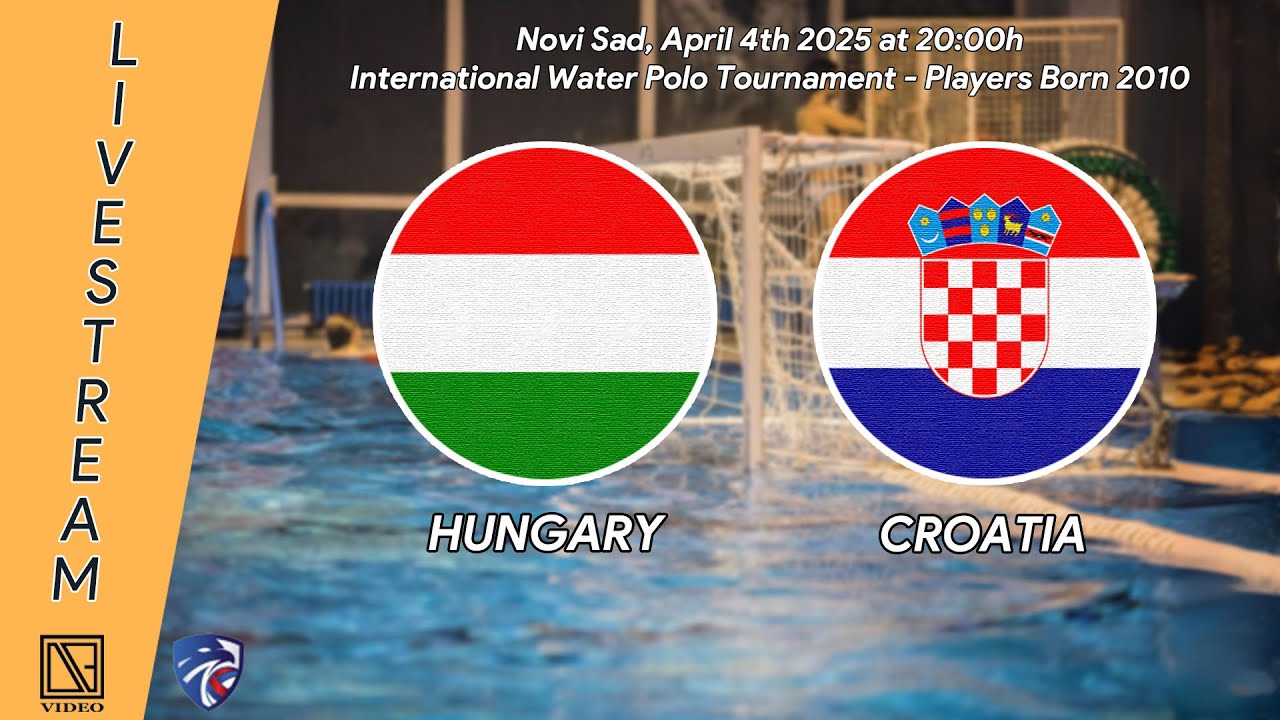 HUNGARY - CROATIA (Full match Livestream) [04.04.2025.]