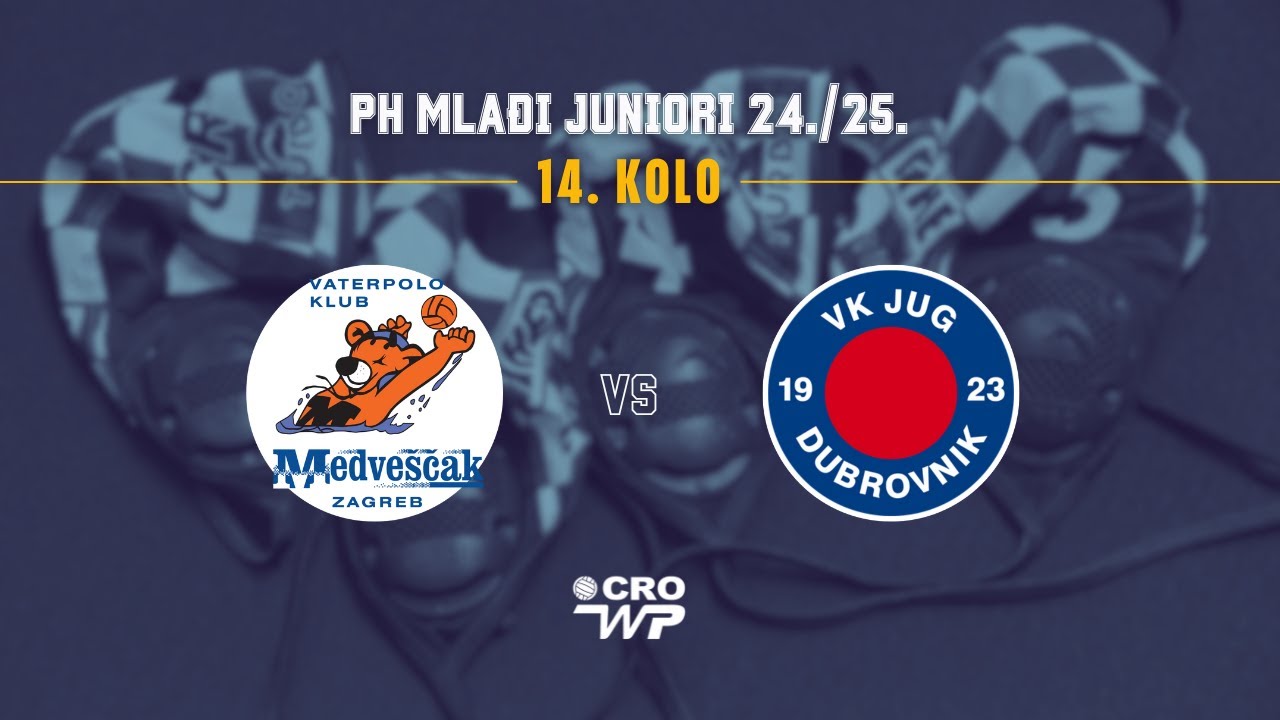 Medveščak - Jug Adriatic osiguranje, PH mlađi juniori 24./25., 14. kolo