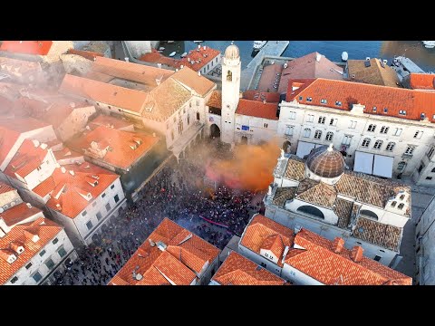 Doček svjetskih prvaka u Dubrovniku (World Champions arriving to Dubrovnik) #Barakude