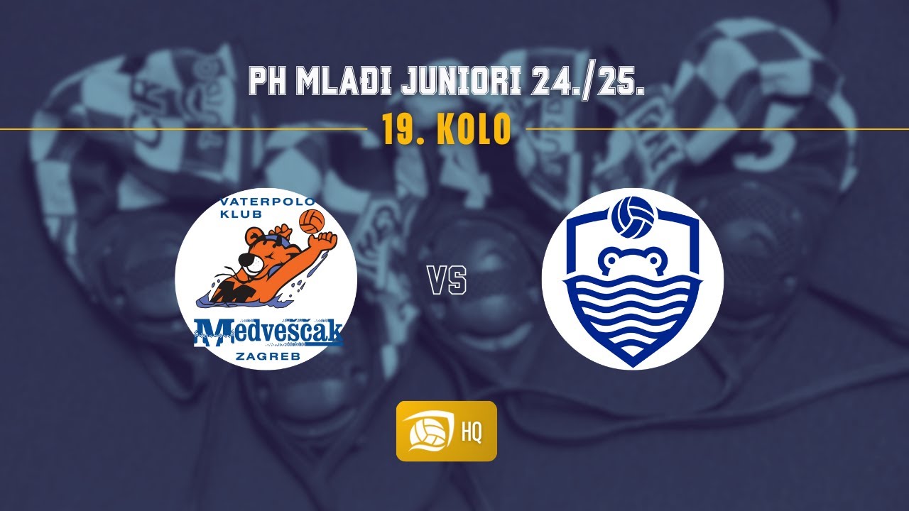 Medveščak - Mladost, PH mlađi juniori 24./25., 19. kolo