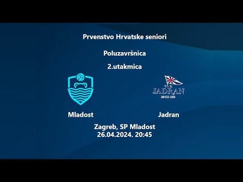 PH Seniori 2023/24, polufinale: HAVK Mladost - Jadran ST