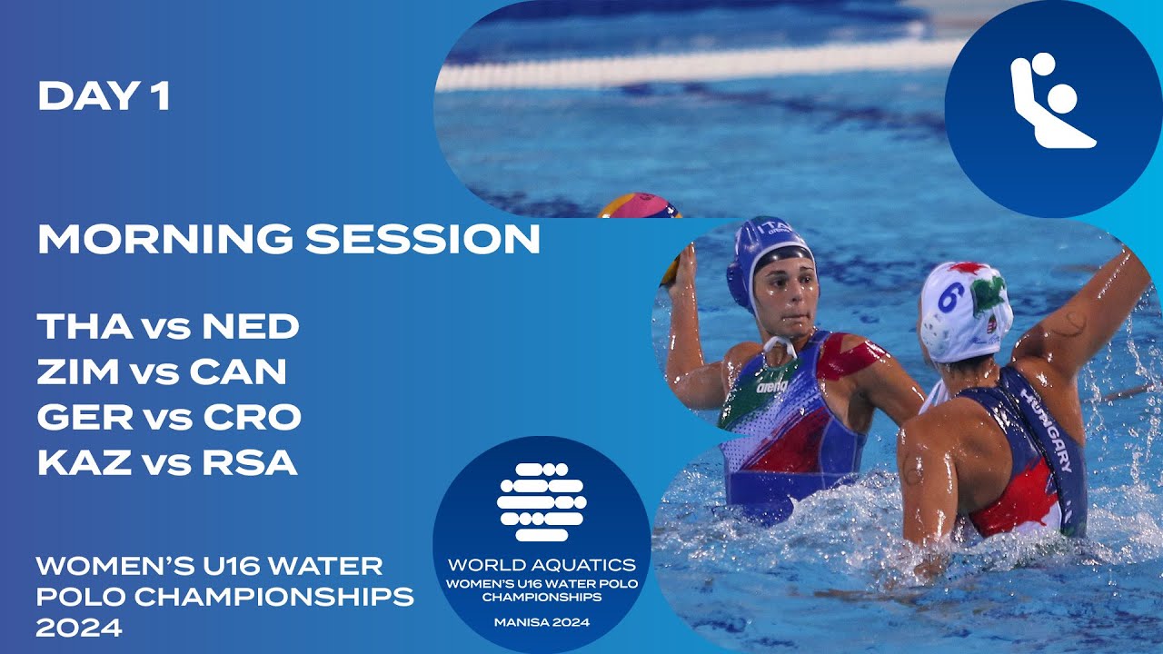 Morning Session | Day 1 | World Aquatics Women’s U16 Water Polo Championships 2024
