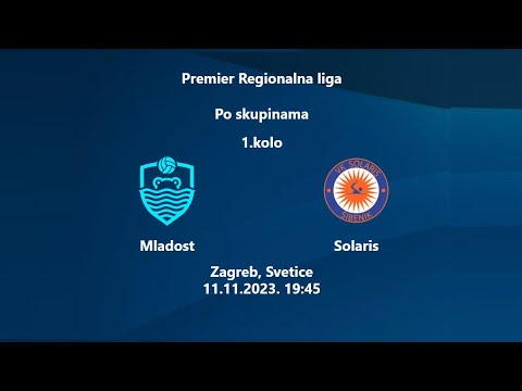 Vaterpolo Regionalna liga 2023/24: HAVK Mladost - Solaris