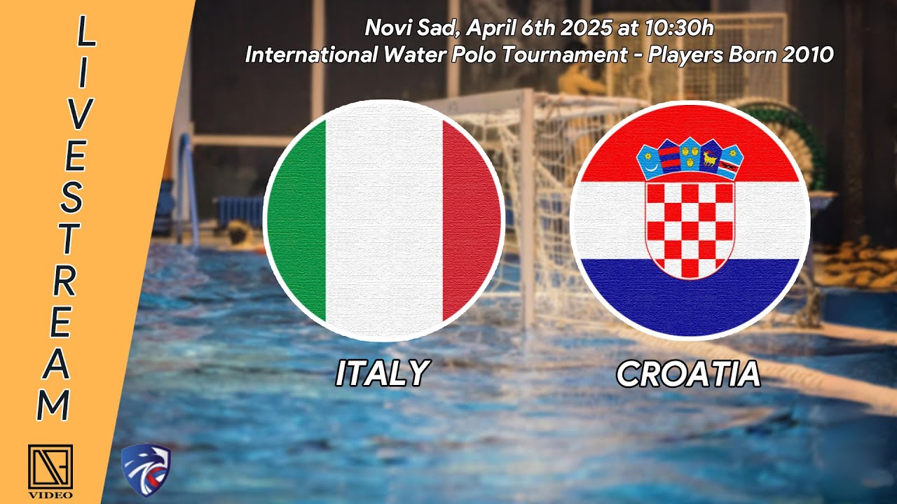 ITALY - CROATIA (Full match Livestream) [06.04.2025.]