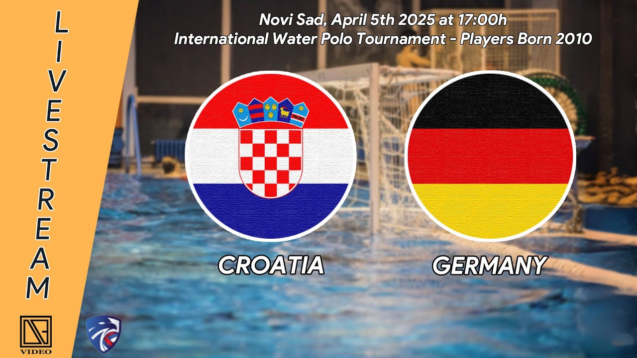 CROATIA - GERMANY (Full match Livestream) [05.04.2025.]
