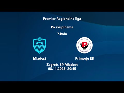 Vaterpolo Regionalna liga 2023/24: HAVK Mladost - Primorje EB