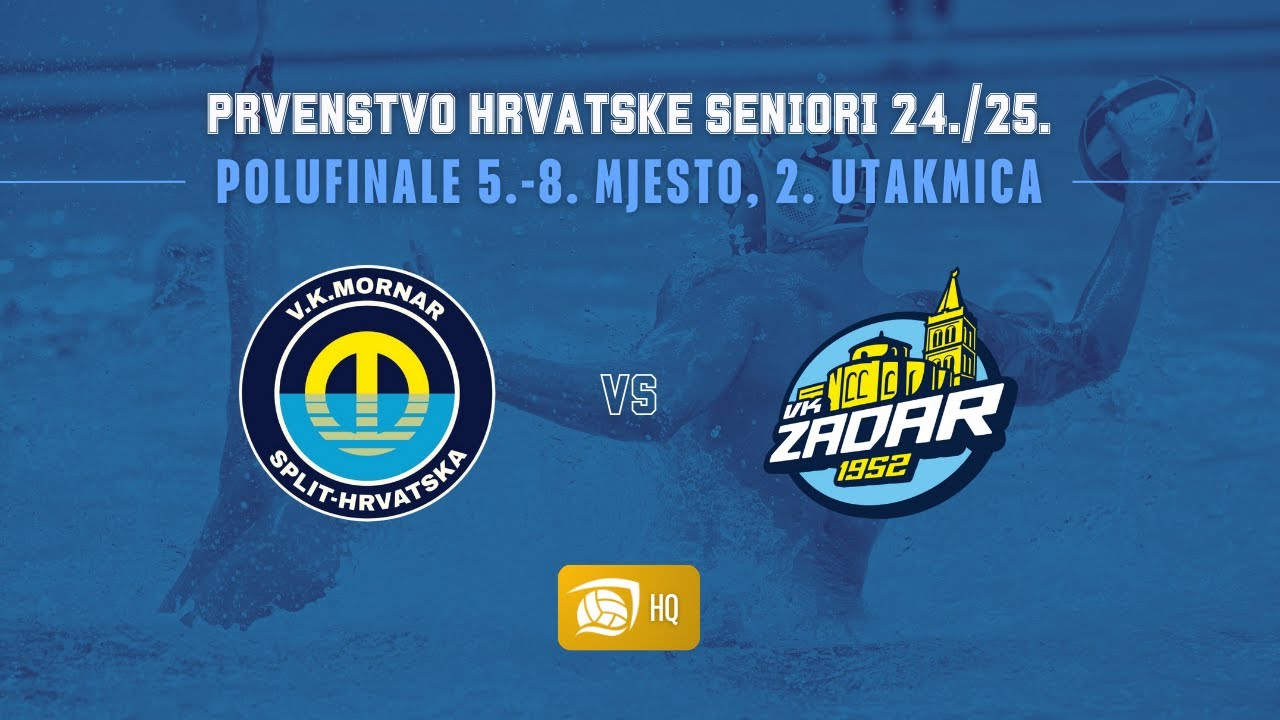 Mornar BS - Zadar 1952, PH seniori 24./25., PH seniori 24./25., polufinale (2)